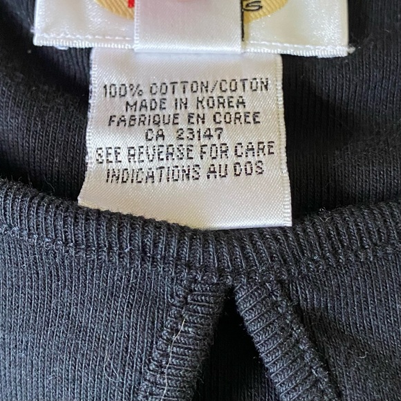 Talbots Shirt Womens Size Large Short Sleeve Keyhole Front 100% Cotton Blouse - Picture 11 of 11